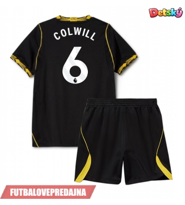 Lacne Dětský Futbalové dres Chelsea Levi Colwill #6 2026-27 Krátky Rukáv - Preč (+ trenírky)